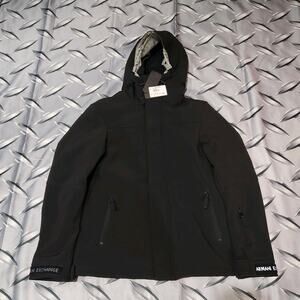 Armani Exchange A|X Mens Caban Coat Quilted Hooded Zip Jacket NWT $280 Size S